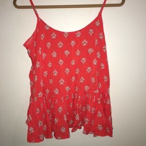 ORANGE BABY BELL TANK TOP